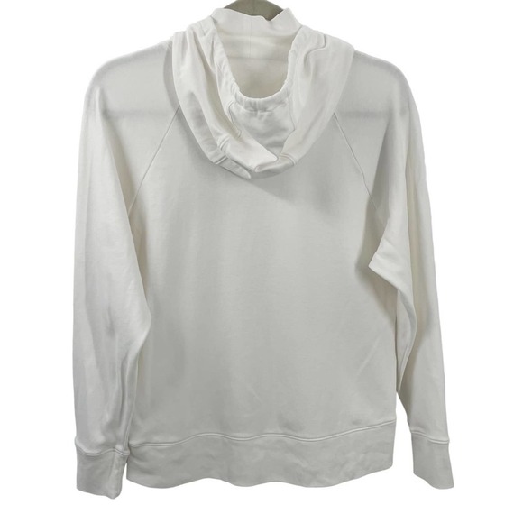 Universal Standard 3XS 2 / 4 Fallon Funnel Neck Hoodie White - Picture 12 of 12